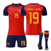 Naujo sezono futbolo Ispanijos rinktinės marškinėlių komplektas #19 Yamal
