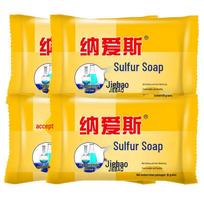Nice Sulfur Soap (4-Bar Pack) white