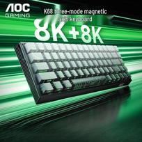 AOC K68 Triple-Mode Magnetic Switch Gaming Keyboard