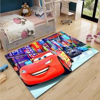 McQueen Automobiliai Greitkelio Kilimėlis Kelio Kilimas Kilimas Svetainei, Automobilio Kilimas, Grindų Kilimas, Vaikų Kambario Takelis, Darželio Kilimas, Žaidimų Kilimas 40cm x 60cm red