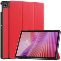 For Funda Lenovo Tab K10 Gen 2 TB311FU TB311XU (2025) Smart Case 10.1  Tablet PC Tri-Folded Stand  Hard Cover Lenovo Tab TB311 raudona
