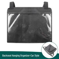 Car Backseat Tablet Hanging Bag - Headrest Storage Organizer