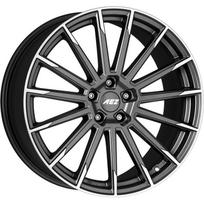 Ratlankis AEZ Atlanta R18x7.5 5x108 ET 50 CB 63.4 (Graphite Matt/Polished) (750 kg)