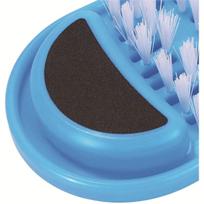 Lazy Person Foot Washer: Foot Massage Slippers with Pumice Stone for Dead Skin Removal black