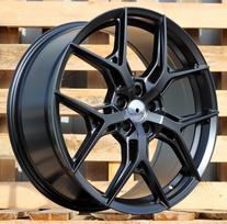 Ratlankis RACINGLINE B1696 R20x8.5 5x130 ET 35 CB 66.5 (Black Half Matt) (680 kg)