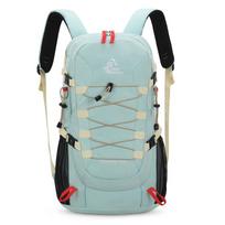 40L Camping Backpack Travel Sport Bag With Rain Cover Climbing Mountaineering Trekking Outdoor Rucksack Hiking Bag For Men gray