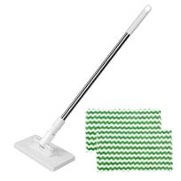 Disposable Cleaning Pads Reusable Dust Mop Hard-to-Reach Areas Cleaning mop + rag X4 white