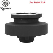 Aliuminio vairo trumpas stebulės adapteris Boss rinkinys F22 F30 F32 F56H E39 E36H E36 E46 E46H E30 E30H BMW 8329 BMW E36 black