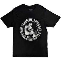 Bon Scott Unisex T-Shirt: TWGRRS Circle (Large) 2XL