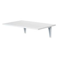 Sienoje tvirtinamas sulankstomas stalas Medinis nuleidžiamas sieninis stalas Taupantis vietą virtuvei, valgomajam, miegamajam 60x40x20 cm Baltas 60 x 40 x 15 cm