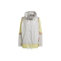 Stella McCartney X Adidas austas sportinis švarkas su nuleistais pečiais ir surauktu kraštu moterims viršutiniai drabužiai mika-rožinis IT7528 L white