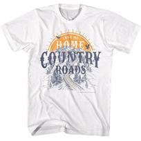 John Denver Take Me Home Country Roads Music T-shirt Tops Tees Men's Women's Unisex S gray
