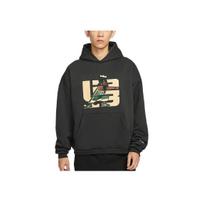 Nike Therma-Fit FW25 LeBron Point Forward Comfortable Soft Fleece Hoodie Men hoodies Gray Black IH8820-045 S beige