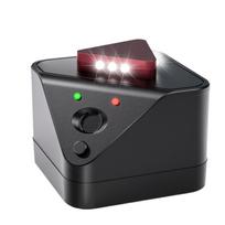 Ultrasonic Rodent Repeller 4-in-1 Multi-Directional Pest Control Device with High Power Sound Waves and LED Lights for Indoor Use One Size gray
