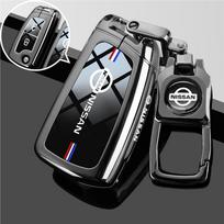 For Nissan Kicks Remote Key Fob Case With Keychain Protection For Nissan Qashqai Navara Horn Altima Sunny Cefiro A32 Juke Xtrail