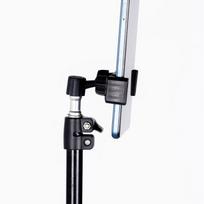 Sleek 1/4inch Globe Design Tripod Phone Stand with 360° Rotating Capability for All Your Creative Needs one size white