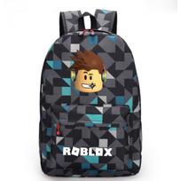 Roblox Schoolbag Plaid Men'S And Women'S Backpack Rhombus Cool Student Schoolbag Leisure Bag Computer Notebook Bag backpack