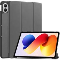 Dėl Redmi Pad 2 Pro 12.1 dėklas Sulankstomas Flip Odinis stovas Išmanusis planšetinio kompiuterio dangtelis Dėl Xiaomi Redmi Pad 2Pro 12.1 colio funda Redmi Pad 2Pro 12.1 pilka spalva