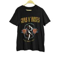 Guns N Roses Band Graphic Tshirt Unisex Size L Sweet Child O Mine Classic Hit Song Print Casual Cotton Rock Fan Short Sleeve Tee S black