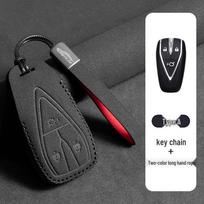 Changan Key Case for CS75/CS55/CS35plus, EADO, X5, Oshan X7 Men and Women Shell gray