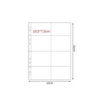 Transparent A4 Kpop Photocard  Binder Multiple Pockets Photocard Holder 1