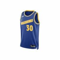 Nike NBA Warriors Curry 30 Krepšinio marškinėliai Unisex Mėlyni XXXL blue