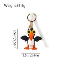 Tralalero Tralalas High Quality Figure Brainrot Tungtung Sahur Car Key Ring Figures Key Rings Pouch Pendant Decor Presents white