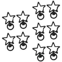 Assorted Star Shaped Lobster Clasps Alloy Construction Fashion Accessories Creative Crafting Essential Tool juoda