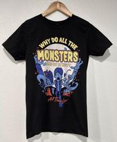 All Time Low Grupės Marškinėliai Juodi Kodėl Visi Monstrai Išeina Naktį BO459 Unisex Marškinėliai S įvairiaspalvis