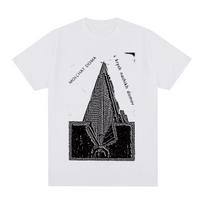 Molchat Doma Vintage T-shirt Cotton Classic Belarus Band Etazhi Men T shirt New Tee Tshirt Womens Tops S white
