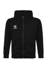 Hummel - Hmlgo 2.0 Chevron Zip Hoodie Kids - Flisinė striukė - Juoda
