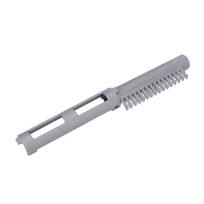 12pcs Hair Root Perm Rods Hollow Hair Perm Clip Hair Styling Accessory for Barbershop gray