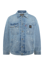 Levi's® - Sunrise Trucker Diving Ducks D - Džinsinis švarkas be pamušalo - Mėlyna