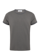 Organic Basics - True Heavy Ringer Tee - Marškinėliai trumpomis rankovėmis - Pilka