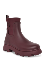 Tommy Hilfiger - Th Stamp Warm Ankle Rain Boot - Guminiai batai - Burgundiška splava