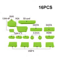 Universal Silicone Dust Plugs for Laptop Port Protector Cover Notebook PC VGA USB Interface Dustproof Waterproof Protection Plug