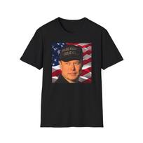 Elon Musk Donald Trump Unisex T-Shirt XL
