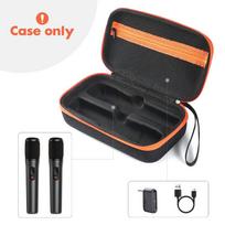 Shockproof Microphone Storage Bag Portable Accessories for JBL Wireless Two Microphone Travel For Charging Model