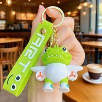 New Fun Keyrings Italian Brainrot Animals Keychain Tralalero Tralala Tung Tung Tung Sahur Ballerina Cappuccino Doll Toy Gifts multi