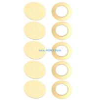 A5YD Pack Of 10 27mm Piezo Ceramic Buzzer Disc For Alarms And Timers Electronic Devices With High Sensitivity And Durability CN beige