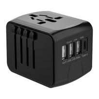 High Speed Universal Travel Adapter 3.4A GaN Travel Adapter Fast Charging Adapter  UK/AU/EU/US juoda