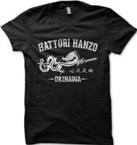 Hatori Hanzo Japoniški Samurajų Kardai Kill Bill Katana Marškinėliai dydis M M black