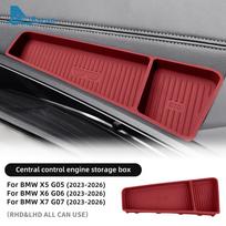 BMW X5 G05 X6 G06 X7 G07 (2023-2026) Galinio ekrano laikymo dėžutė - Silikoninė prietaisų skydelio organizatoriaus dėklas black / for G05 2023-2026 juoda