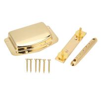 Guitar Bridge Set Adjustable Fixed Type Electric Guitar Bridge Pulling String Board String Bridge Cover beige
