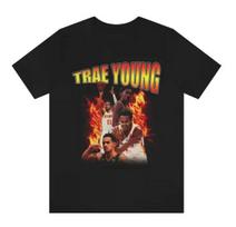Trae Young Shirt Trae Young Vintage Classic ''NBA'' T Shirt S brown