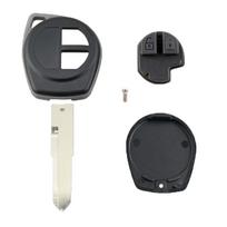 Automobilio rakto korpusas Suzuki Swift Grand SX4 Liana Splash Vitara Grand Vitara Alto Jimny raktui 2 mygtukų pakabukas korpusas BE standartinio HU133R juoda
