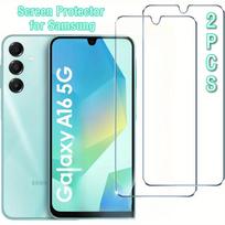 2Pcs HD Tempered Glass for Samsung Galaxy A16 5G Anti-Scratch Screen Protector For Galaxy A16 4G Glass Film Galaxy A16