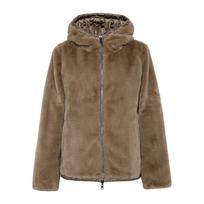 Paltas moterims, Ruda, Fluffy jacket