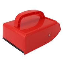 Mėlynių rinkiklis kaušas uogų grėblys rankinis sodo ūkio įrankis su metalinėmis šukomis ergonomiška rankena red