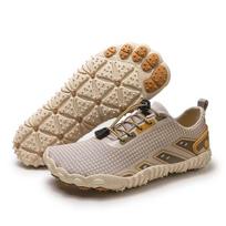 Vyriški Moteriški Vandens Batai Upės Srovės Plaukimo Basomis Penki Pirštai Aqua Batai Paplūdimio Jūros Kranto Lengvi Unisex Sportbačiai 36 beige